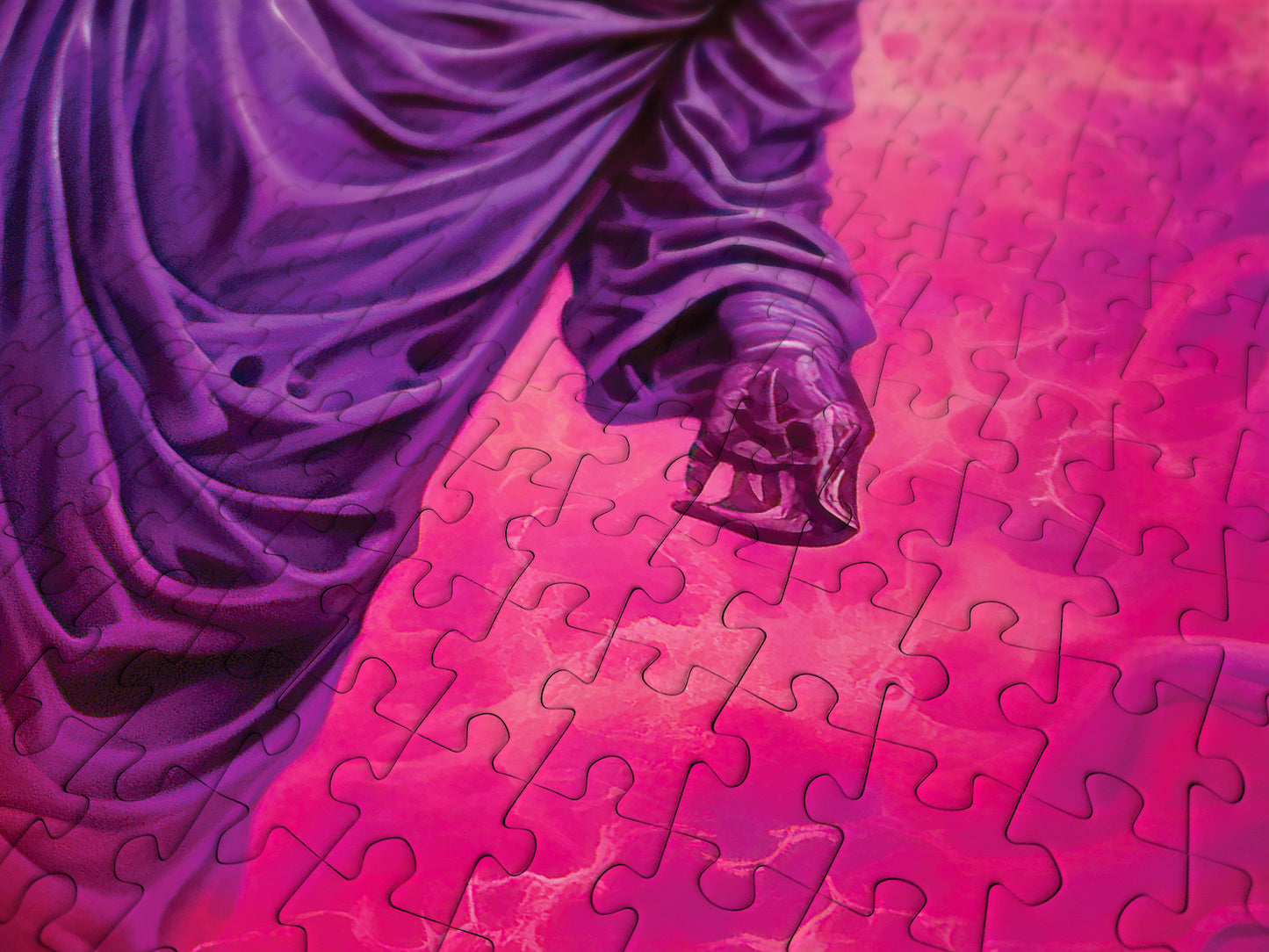 1000 Pieces Jigsaw Puzzle - Purple Summoning (2218)