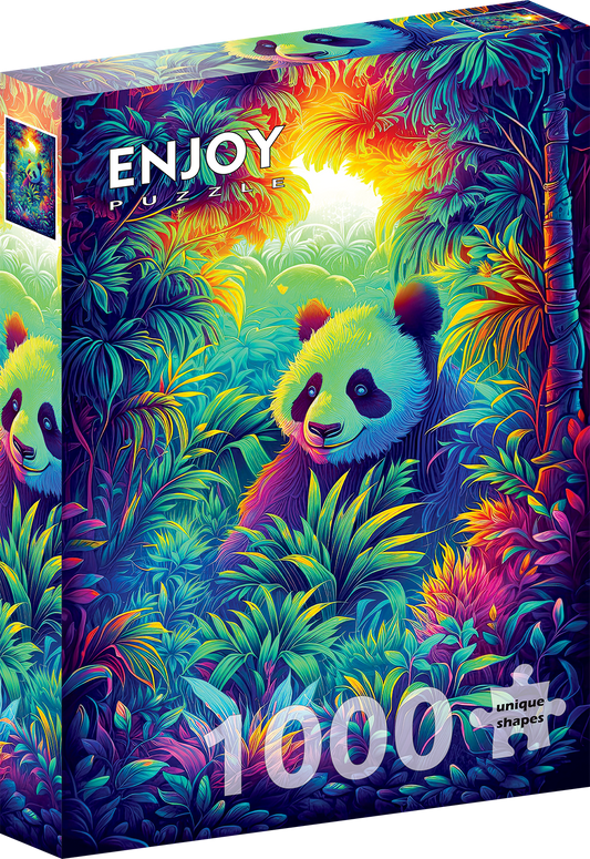 1000 Pieces Jigsaw Puzzle - Panda Corner (2221)