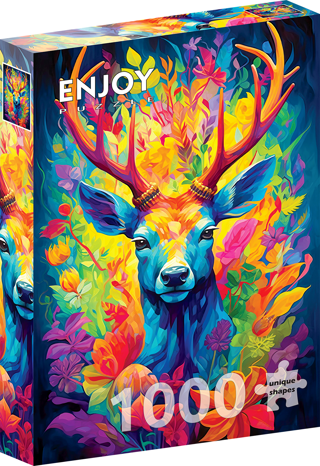 1000 Pieces Jigsaw Puzzle - Crowned Stag (2222)