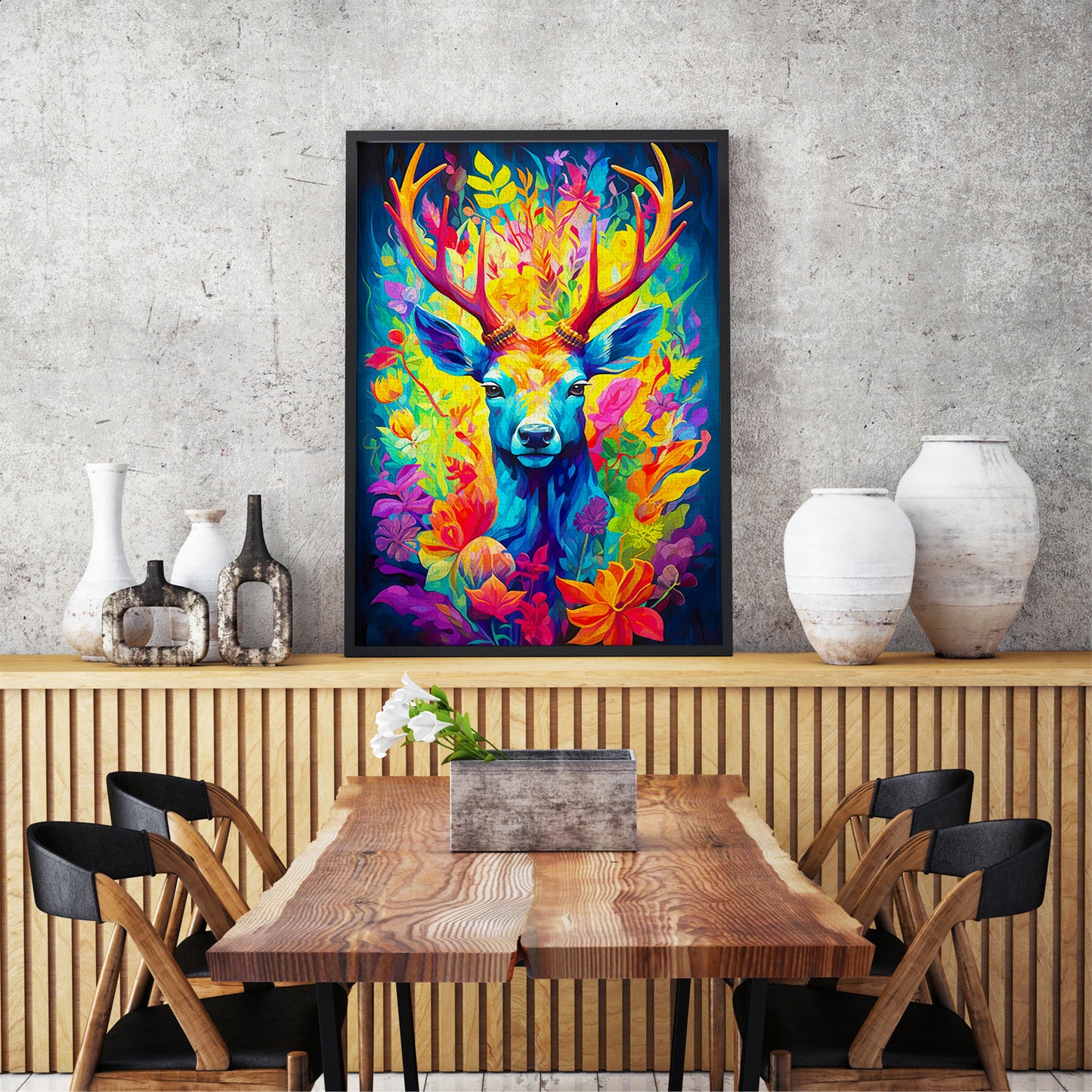 1000 Pieces Jigsaw Puzzle - Crowned Stag (2222)