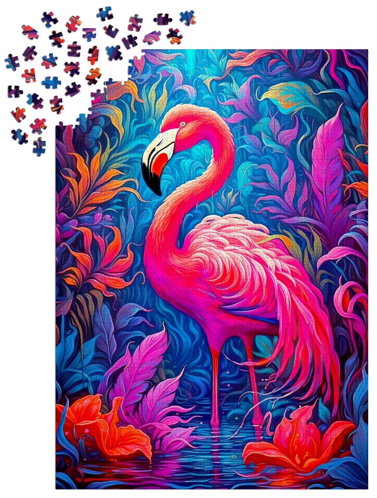 1000 Pieces Jigsaw Puzzle - Flamingo Miracle (2226)