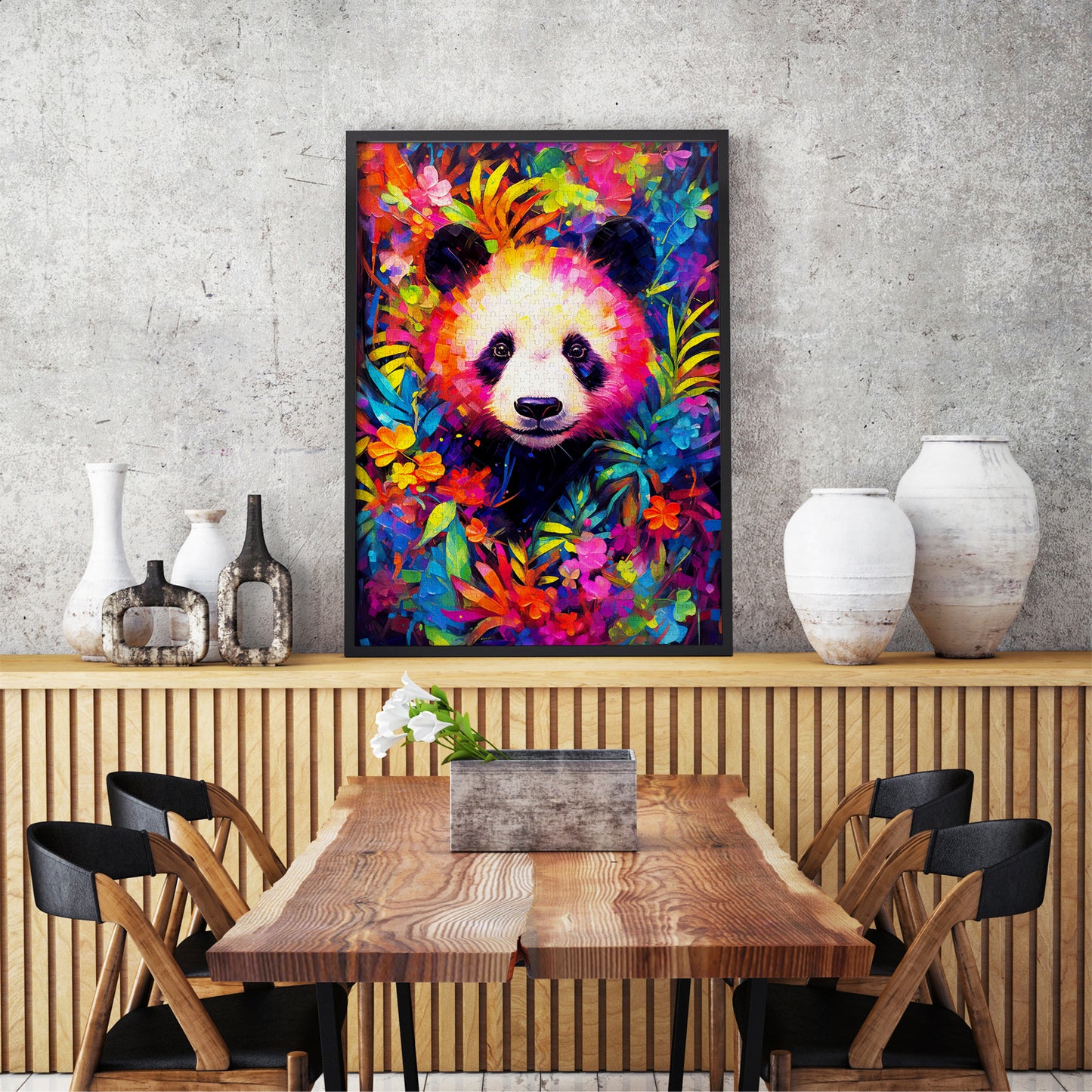 1000 Pieces Jigsaw Puzzle - Playful Panda Cub (2227)