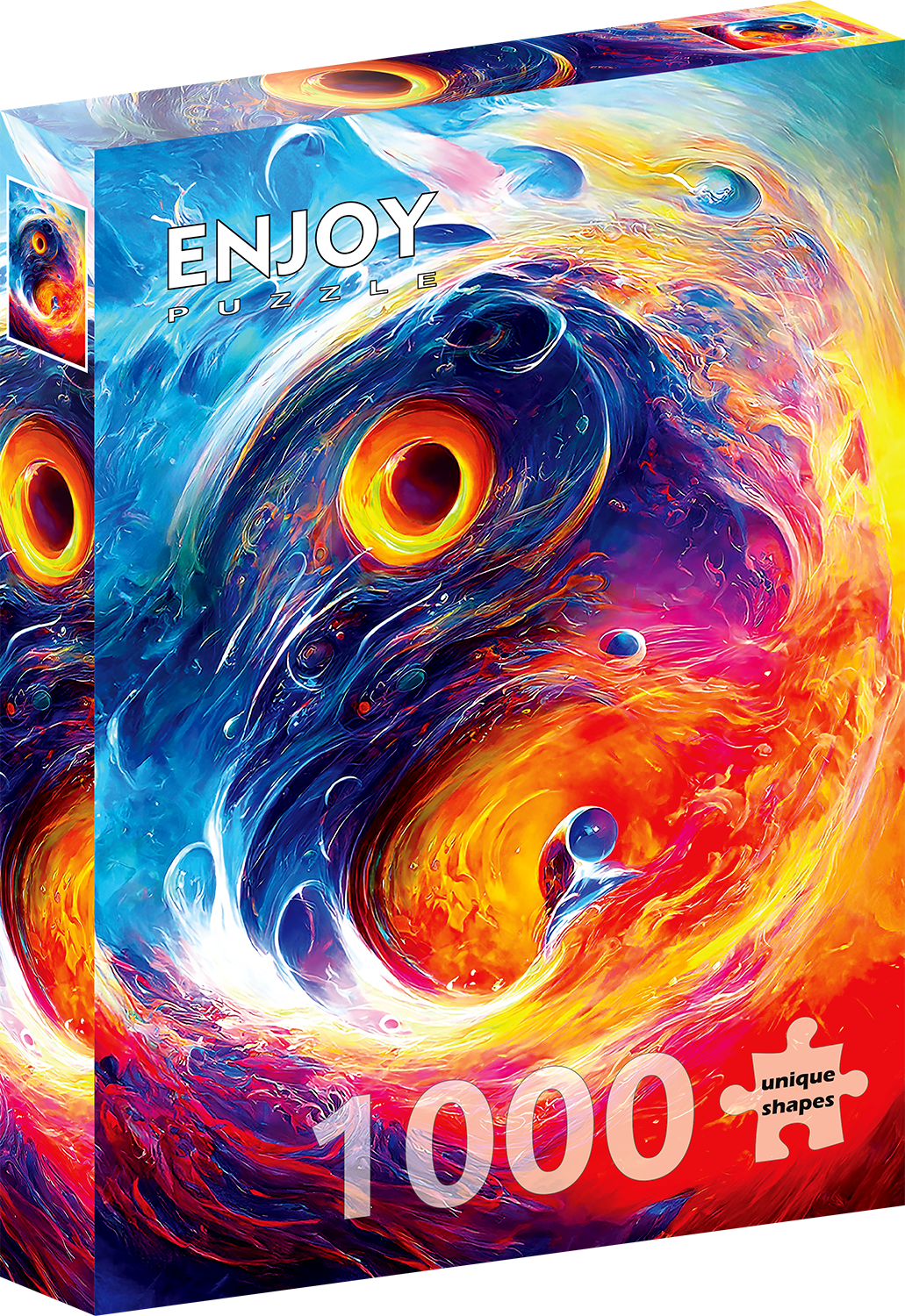 1000 Pieces Jigsaw Puzzle - Yin Yang Redux (2228)