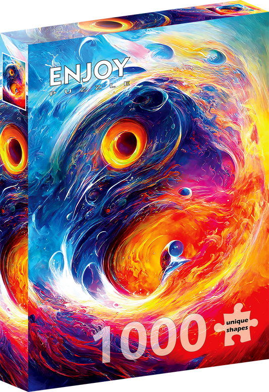 1000 Pieces Jigsaw Puzzle - Yin Yang Redux (2228)