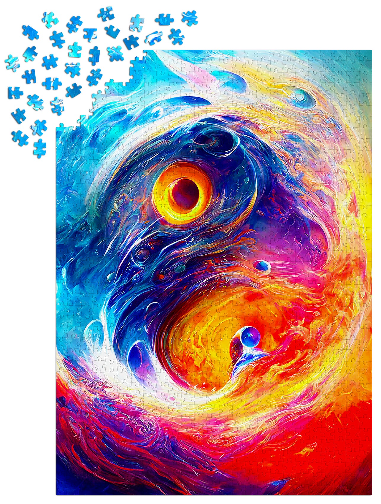 1000 Pieces Jigsaw Puzzle - Yin Yang Redux (2228)