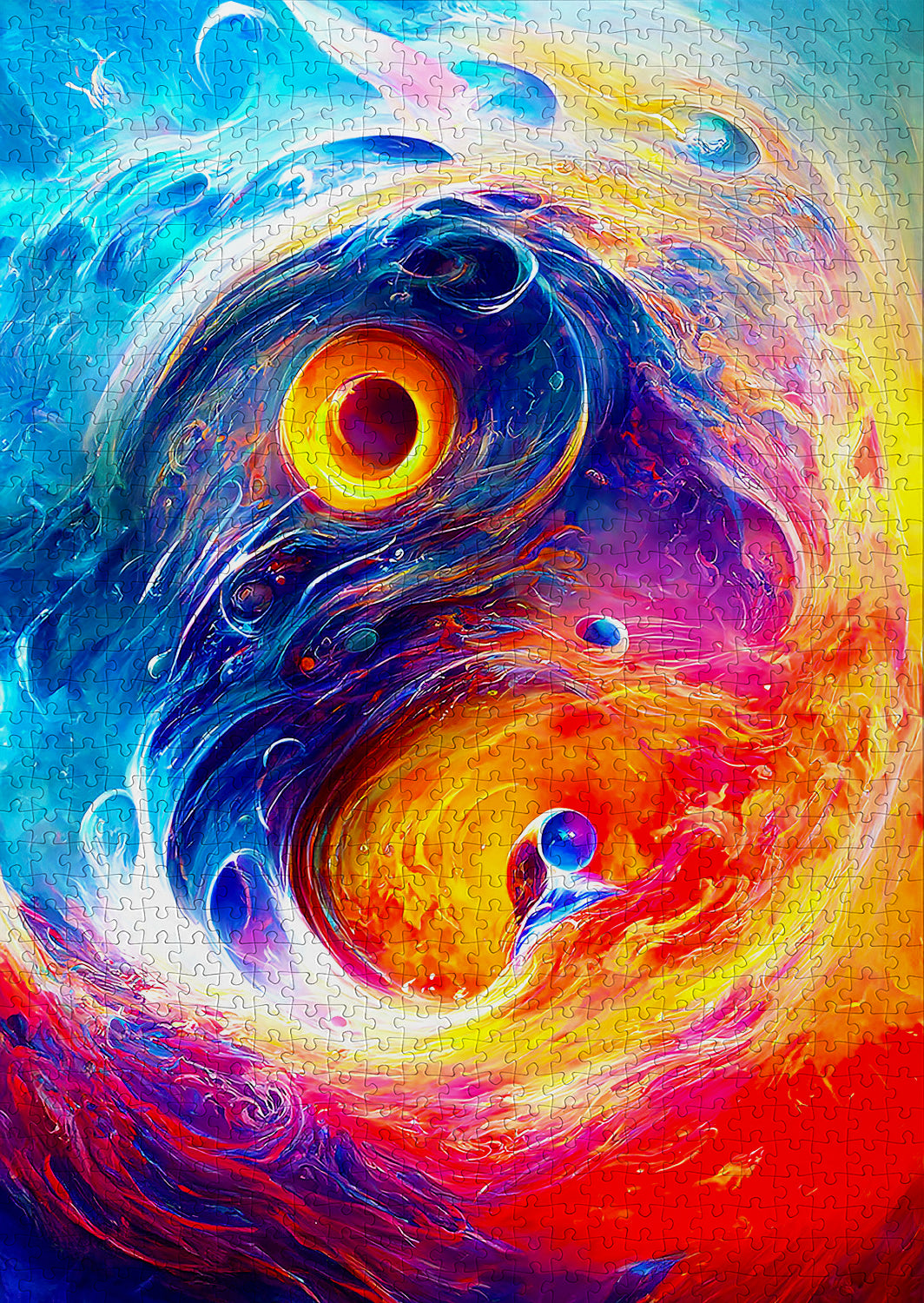 1000 Pieces Jigsaw Puzzle - Yin Yang Redux (2228)
