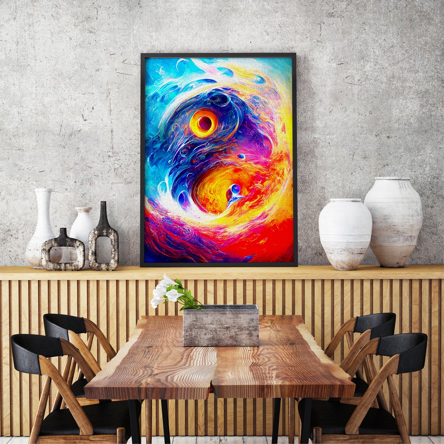 1000 Pieces Jigsaw Puzzle - Yin Yang Redux (2228)