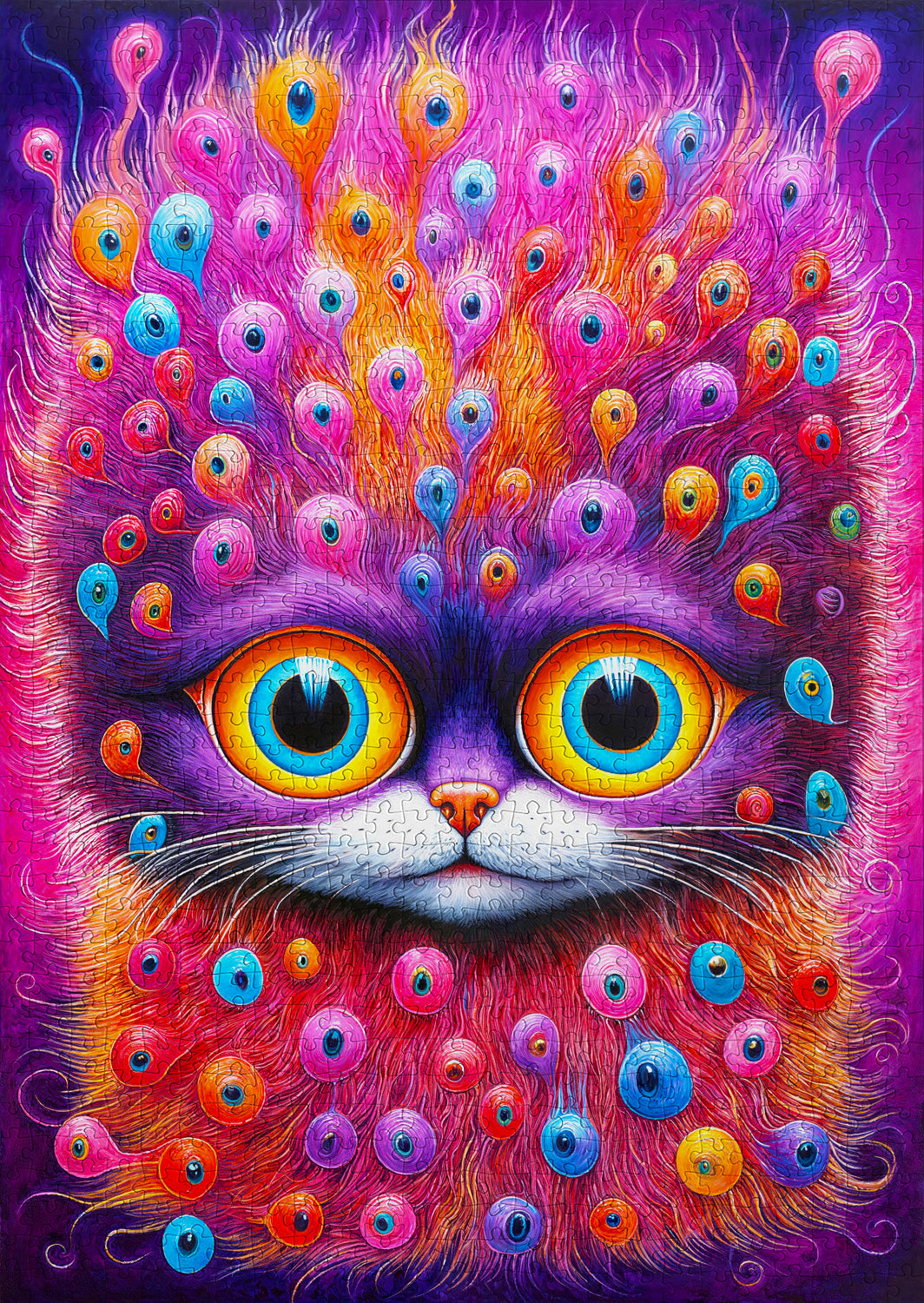 1000 Pieces Jigsaw Puzzle - I'm Watching You (2229)
