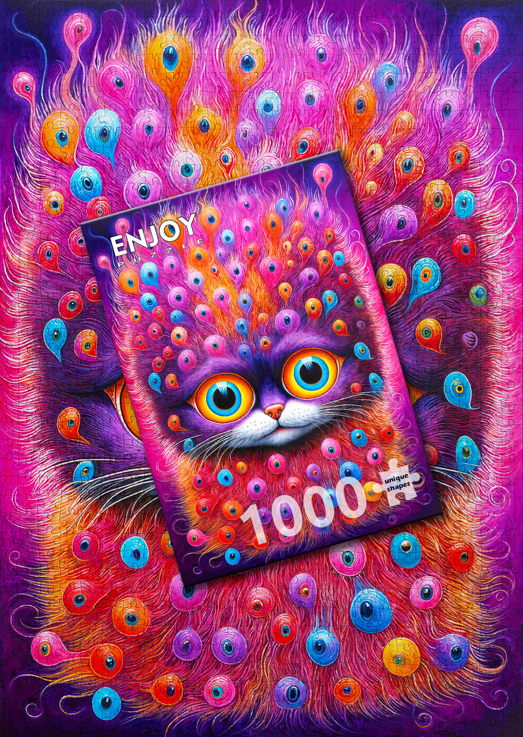 1000 Pieces Jigsaw Puzzle - I'm Watching You (2229)