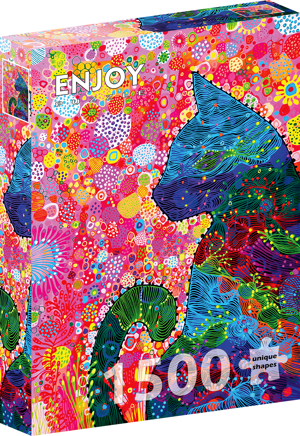1500 Pieces Jigsaw Puzzle - Wandering Cat (2237)