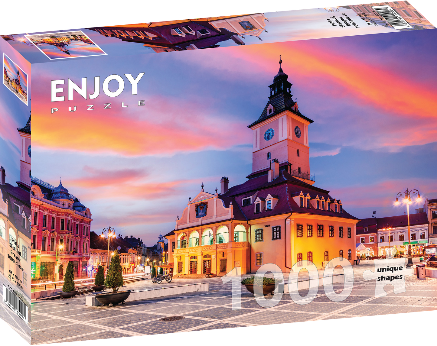 1000 Pieces Jigsaw Puzzle - The Council Square, Brasov (1026)