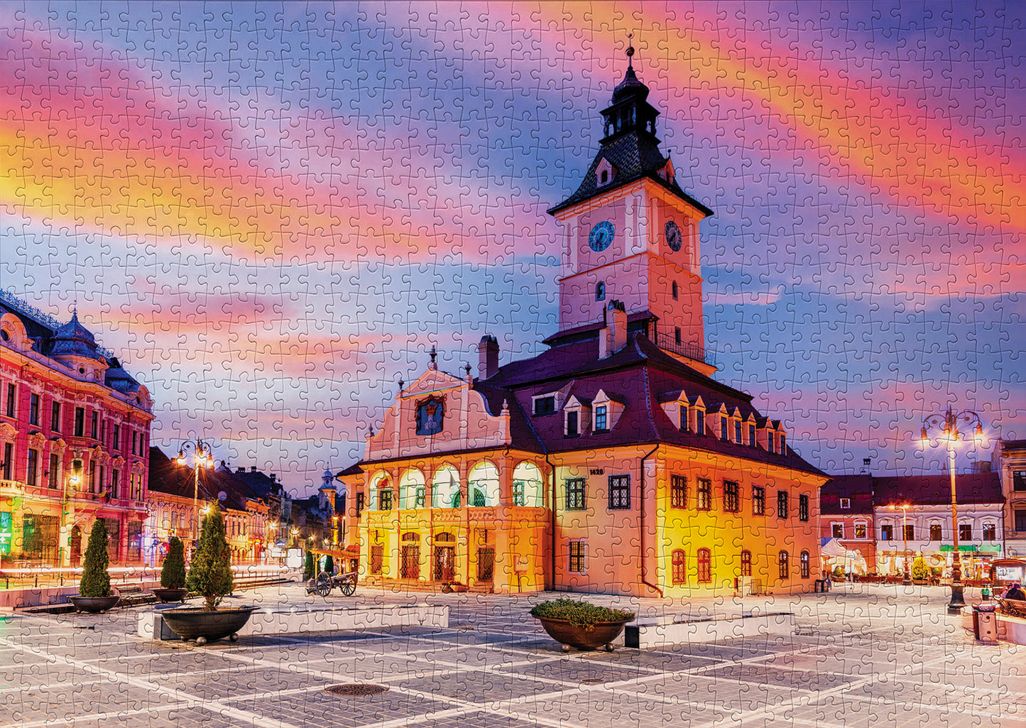 1000 Pieces Jigsaw Puzzle - The Council Square, Brasov (1026)