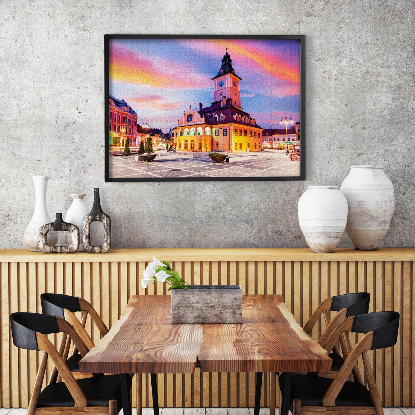 1000 Pieces Jigsaw Puzzle - The Council Square, Brasov (1026)