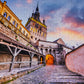 1000 Pieces Jigsaw Puzzle - The Clock Tower, Sighisoara (1029)