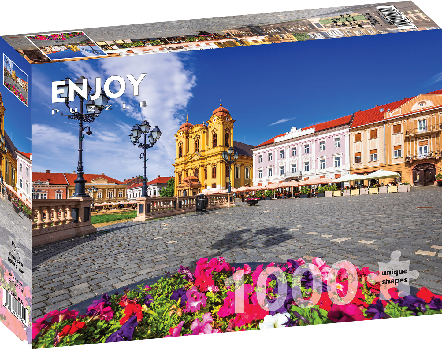 1000 Pieces Jigsaw Puzzle - The Union Square, Timisoara (1032)