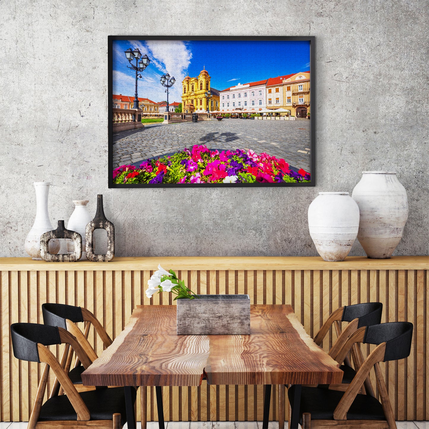 1000 Pieces Jigsaw Puzzle - The Union Square, Timisoara (1032)