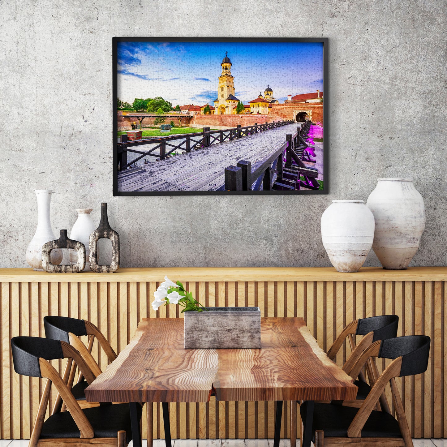 1000 Pieces Jigsaw Puzzle - Alba Carolina Fortress (1035)