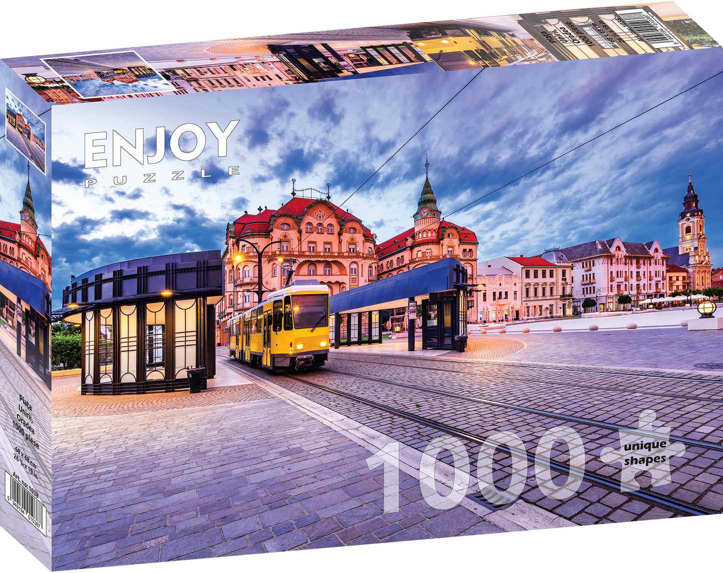 1000 Pieces Jigsaw Puzzle - The Union Square, Oradea (1038)