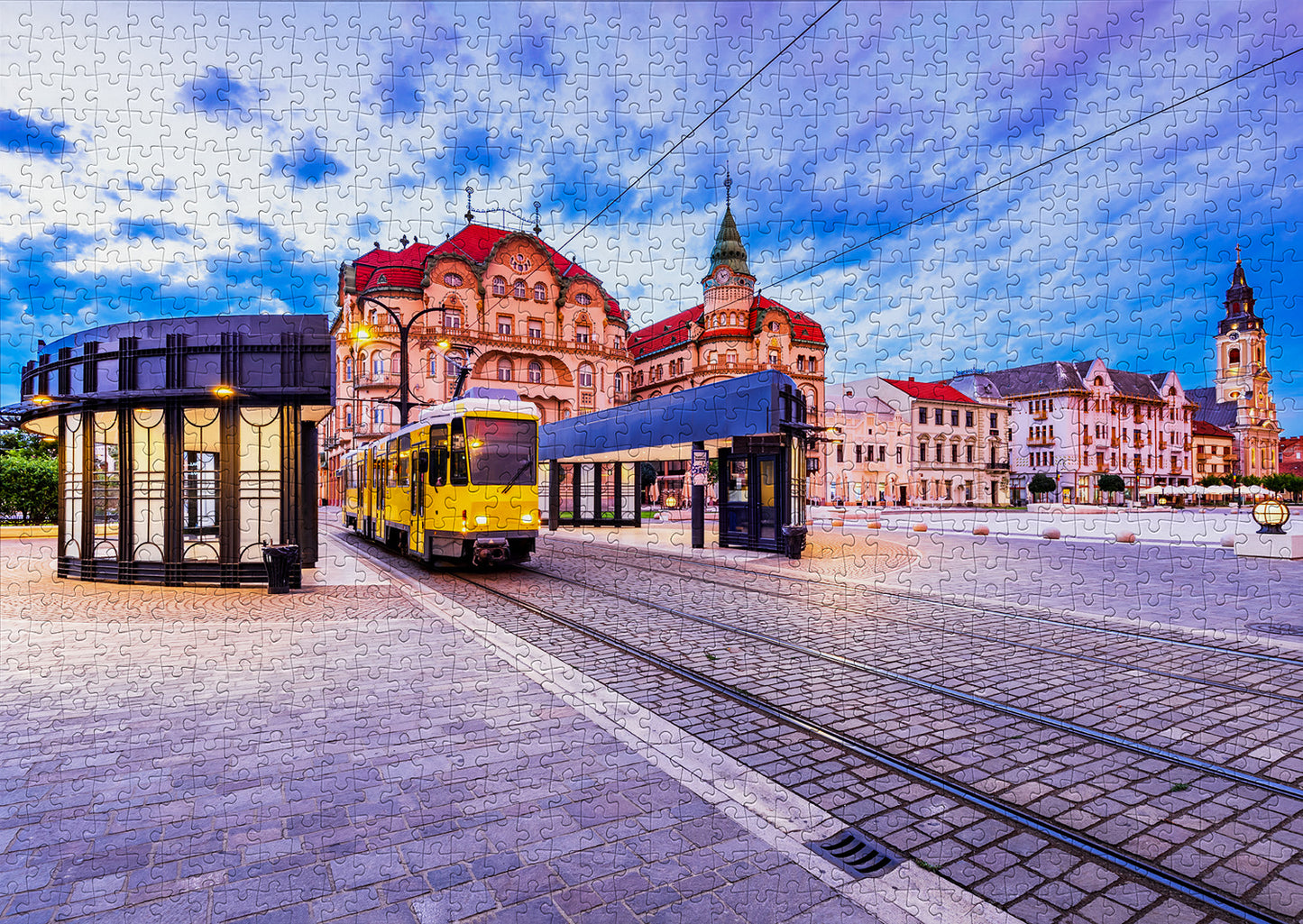 1000 Pieces Jigsaw Puzzle - The Union Square, Oradea (1038)