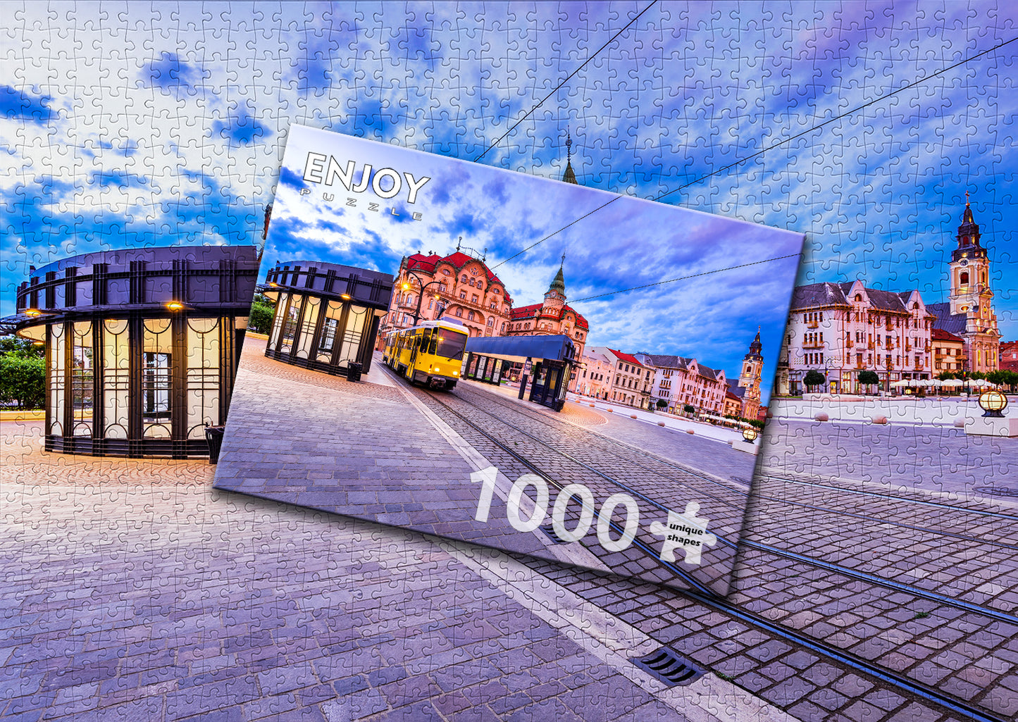 1000 Pieces Jigsaw Puzzle - The Union Square, Oradea (1038)