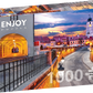 1000 Pieces Jigsaw Puzzle - The Small Square, Sibiu (1041)