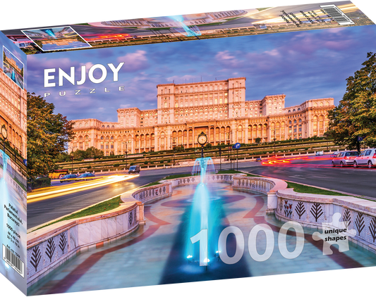 1000 Pieces Jigsaw Puzzle - Palace of the Parliament (1044)