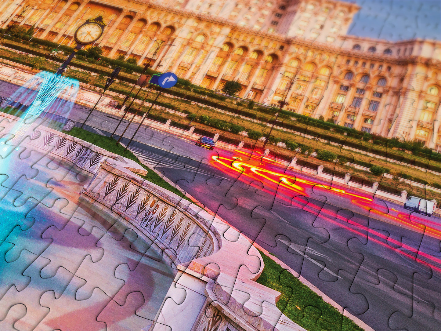 1000 Pieces Jigsaw Puzzle - Palace of the Parliament (1044)