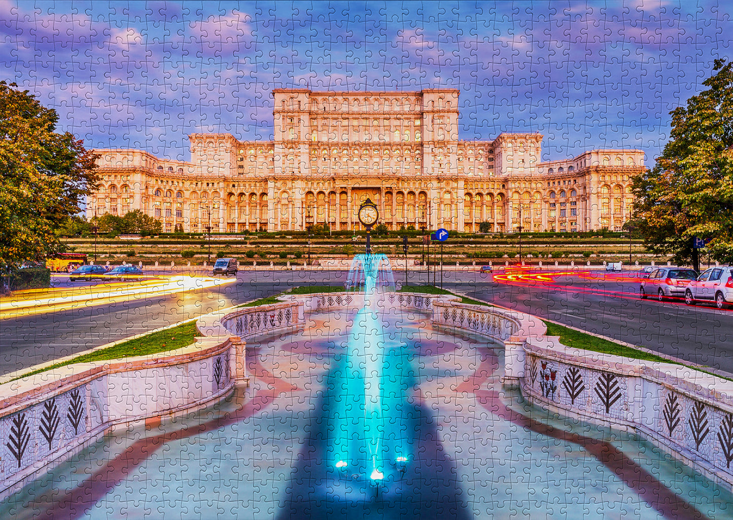 1000 Pieces Jigsaw Puzzle - Palace of the Parliament (1044)