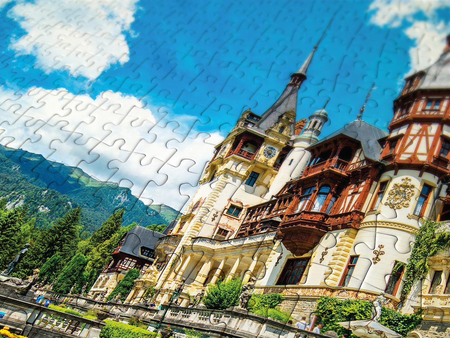 1000 Pieces Jigsaw Puzzle - The Peles Castle (1047)