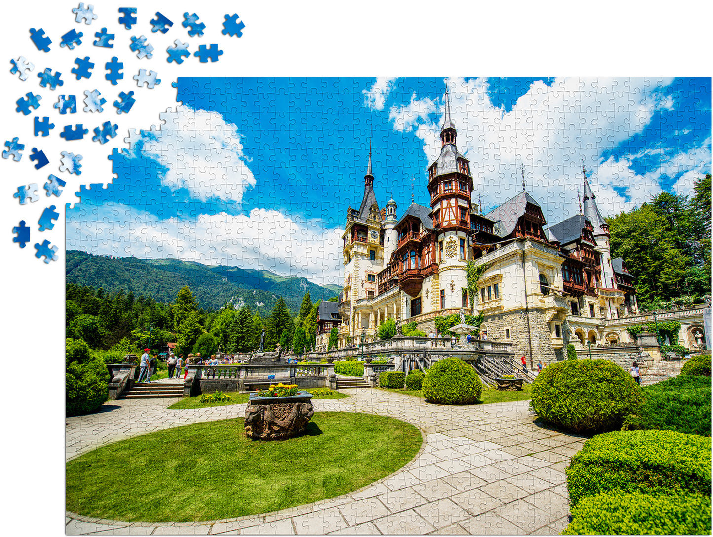 1000 Pieces Jigsaw Puzzle - The Peles Castle (1047)