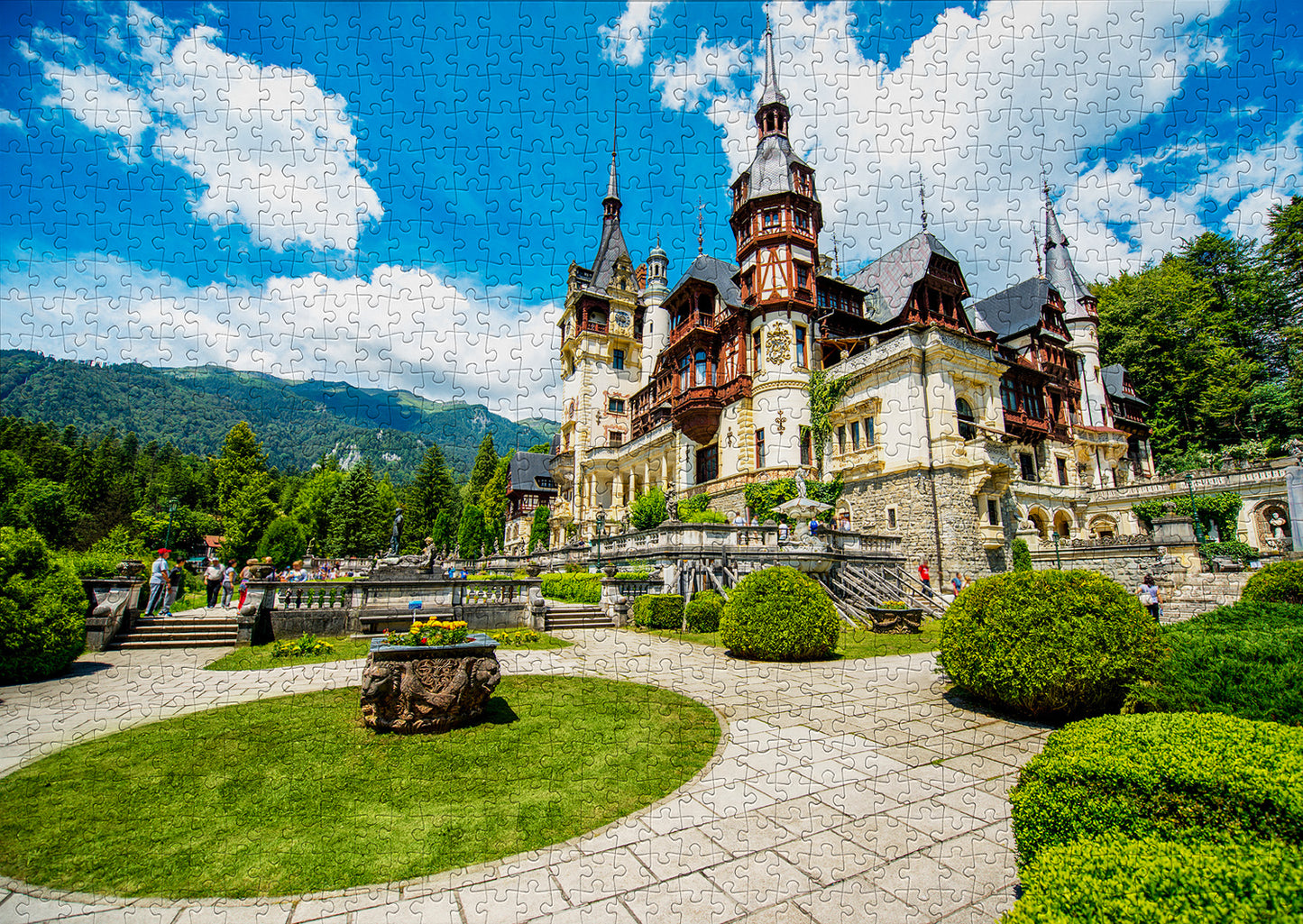 1000 Pieces Jigsaw Puzzle - The Peles Castle (1047)