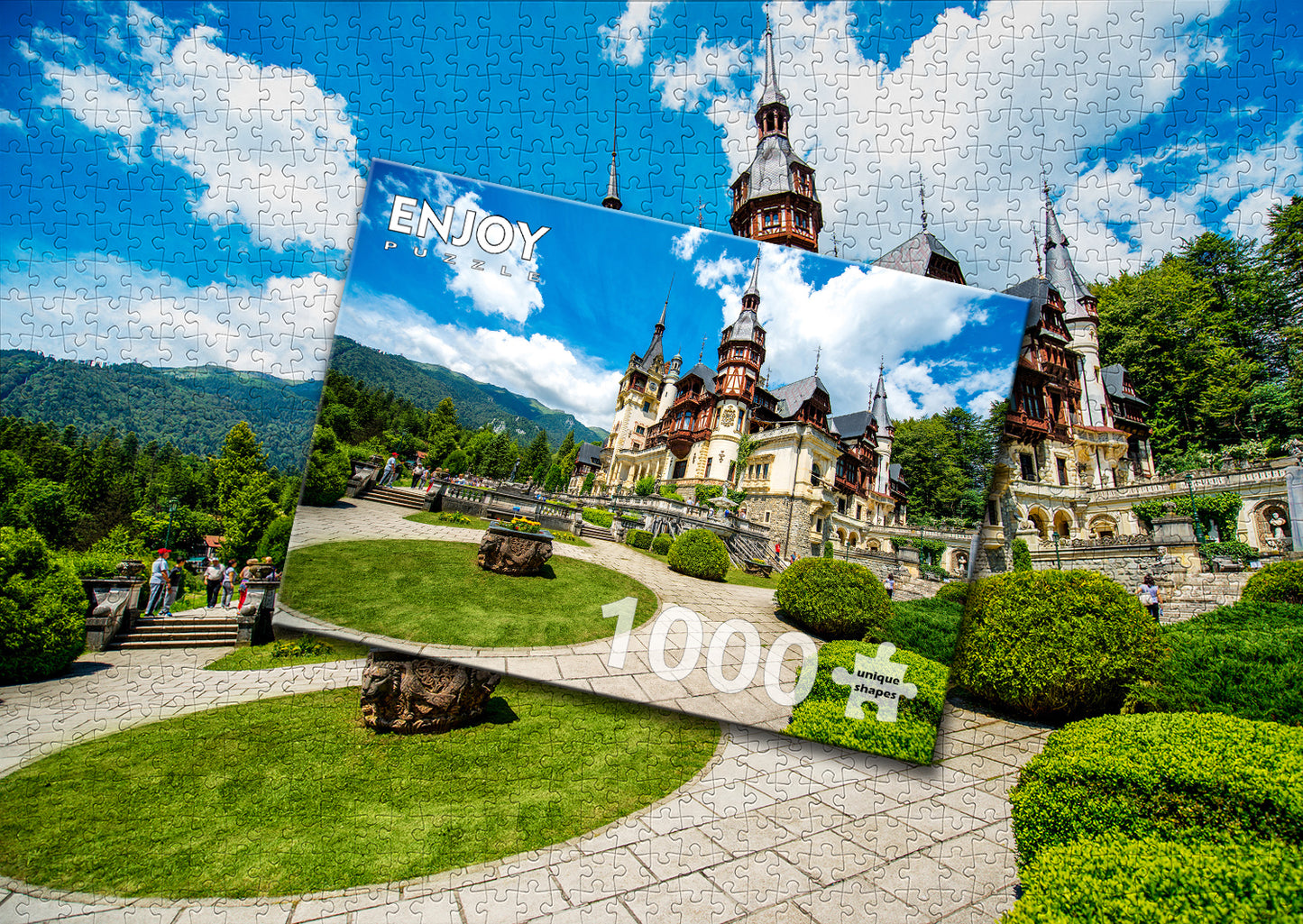 1000 Pieces Jigsaw Puzzle - The Peles Castle (1047)
