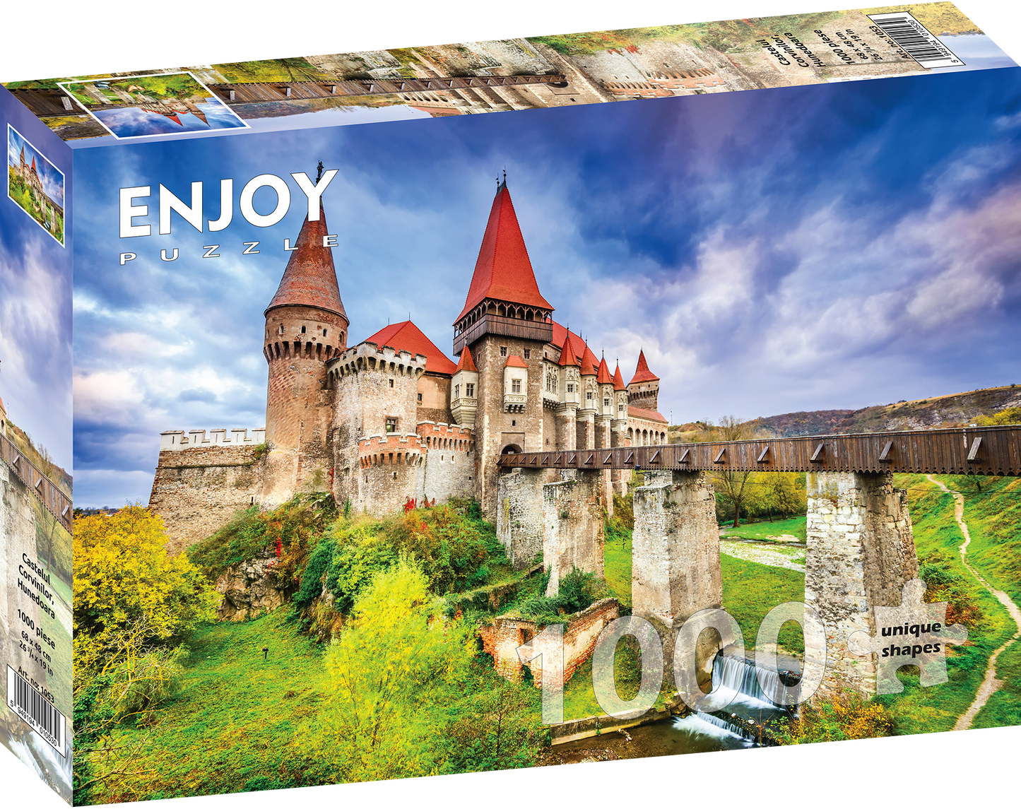 1000 Pieces Jigsaw Puzzle - Corvin's Castle (1053)