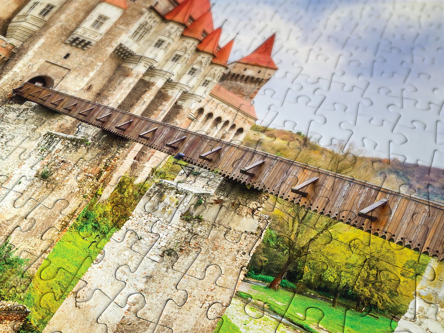 1000 Pieces Jigsaw Puzzle - Corvin's Castle (1053)