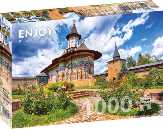 1000 Pieces Jigsaw Puzzle - Sucevita Monastery (1059)