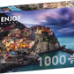 1000 Pieces Jigsaw Puzzle - Manarola at Dusk (1077)