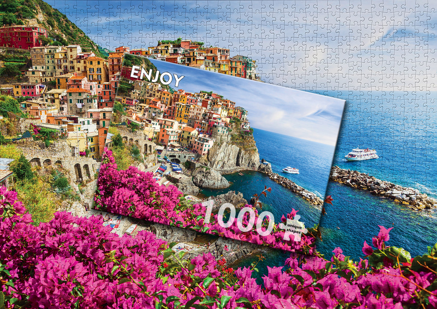 1000 Pieces Jigsaw Puzzle - Manarola (1080)