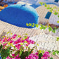 1000 Pieces Jigsaw Puzzle - Santorini View with Flowers (1083)