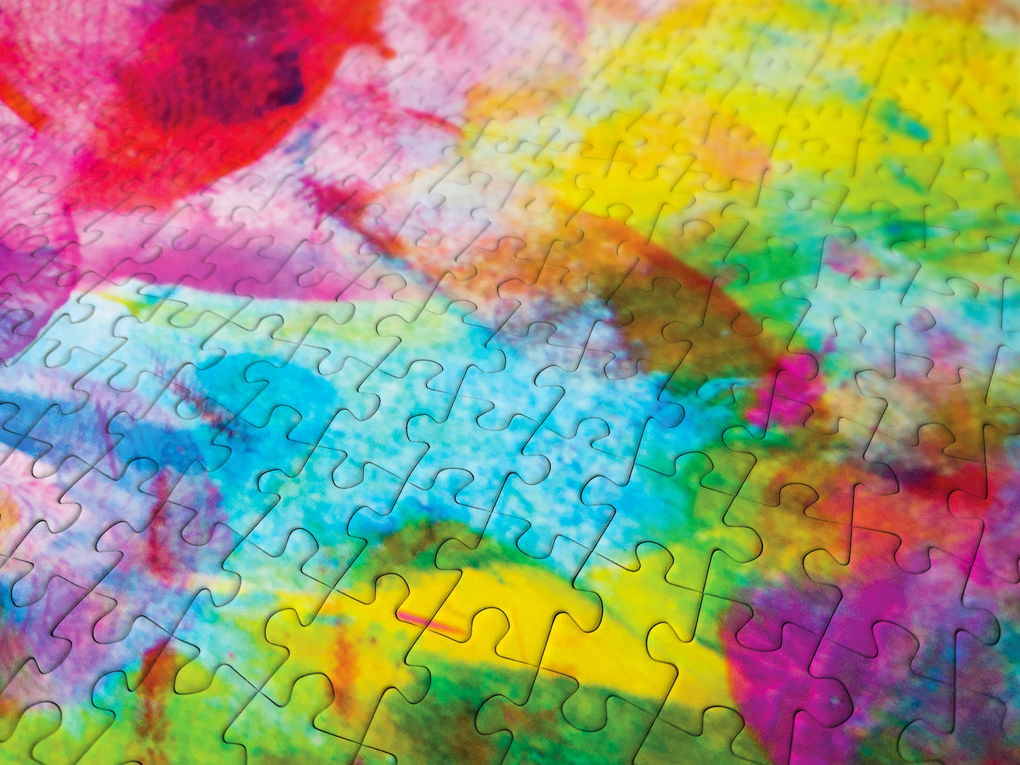 1000 Pieces Jigsaw Puzzle - Colourful Abstract Oil Painting (1092)