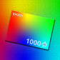 1000 Pieces Jigsaw Puzzle - Colorful Rainbow Gradient (1098)