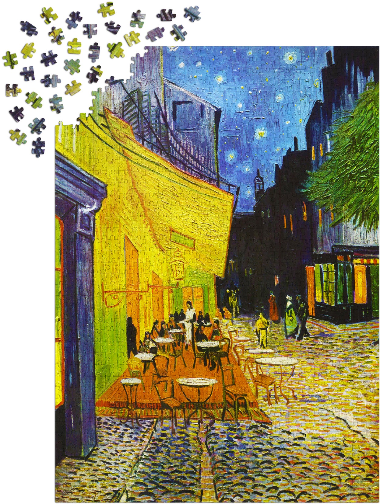 1000 Pieces Jigsaw Puzzle - Vincent Van Gogh: Cafe Terrace at Night (1101)