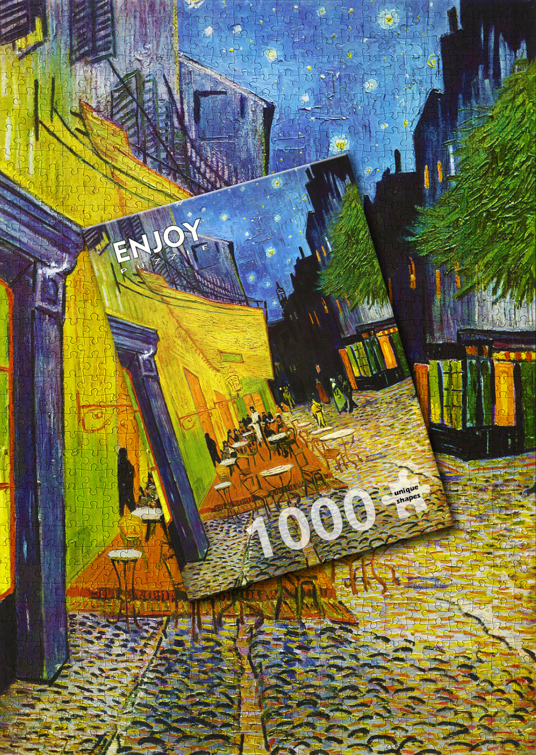 1000 Pieces Jigsaw Puzzle - Vincent Van Gogh: Cafe Terrace at Night (1101)