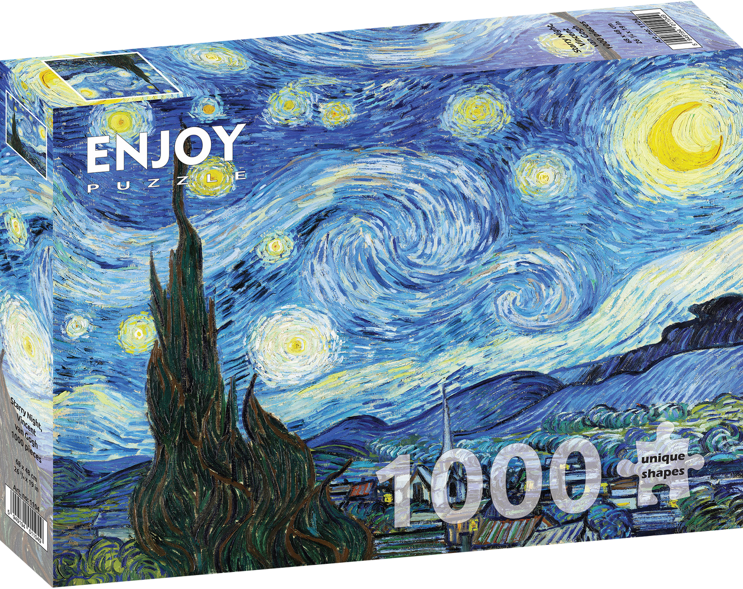 1000 Pieces Jigsaw Puzzle - Vincent Van Gogh: Starry Night (1104)