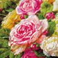 1000 Pieces Jigsaw Puzzle - Jean-Baptiste Robie: Still Life with Roses (1107)