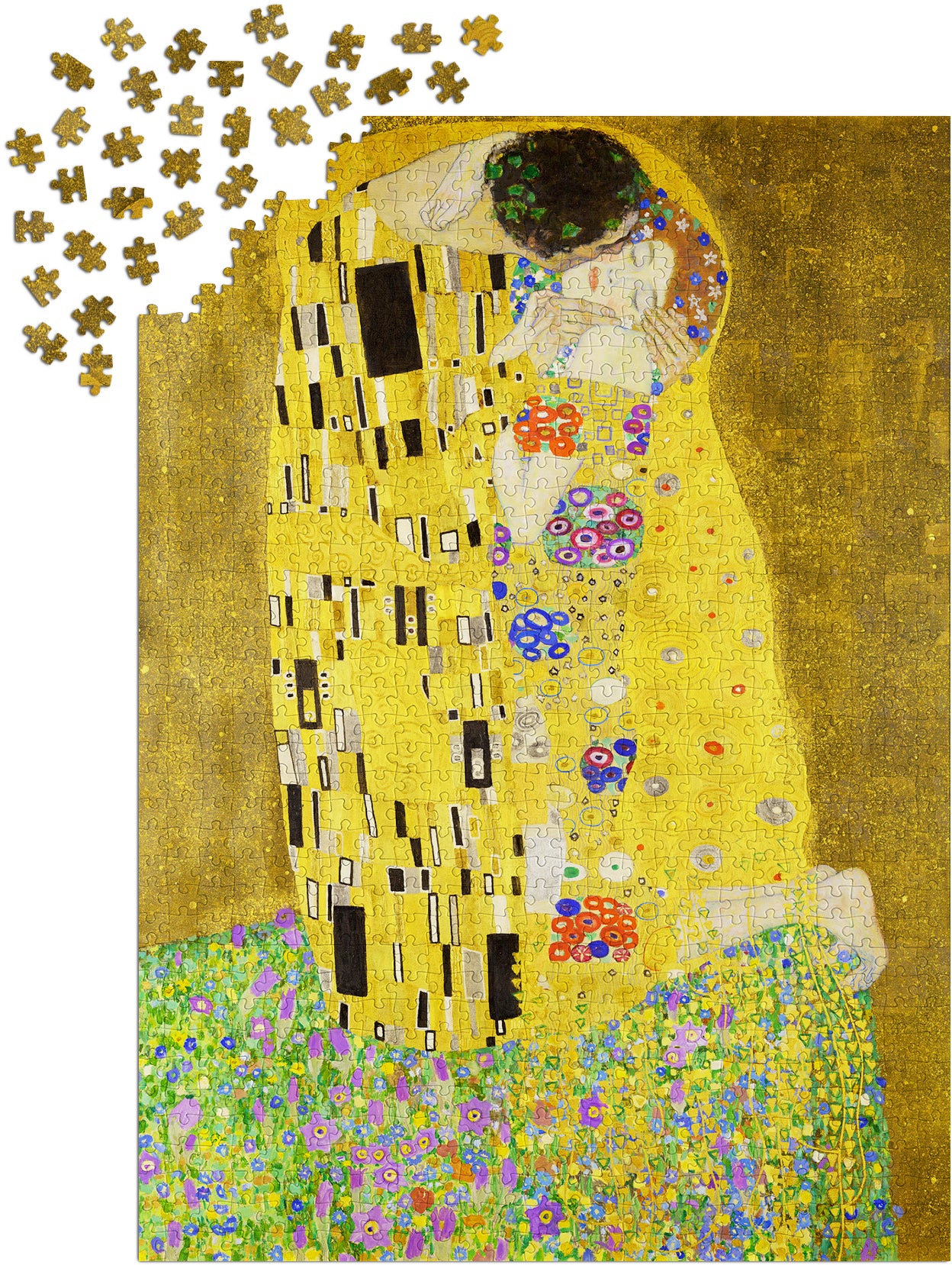 1000 Pieces Jigsaw Puzzle - Gustav Klimt: The Kiss (1110)