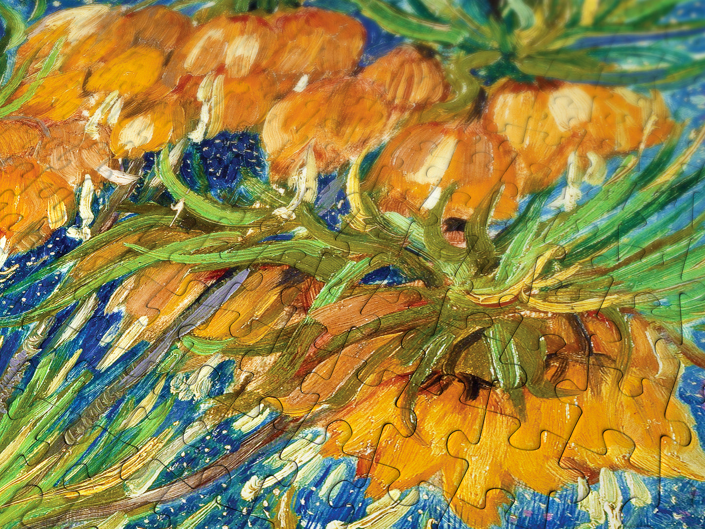 1000 Pieces Jigsaw Puzzle - Vincent Van Gogh: Fritillaries in a Copper Vase (1113)