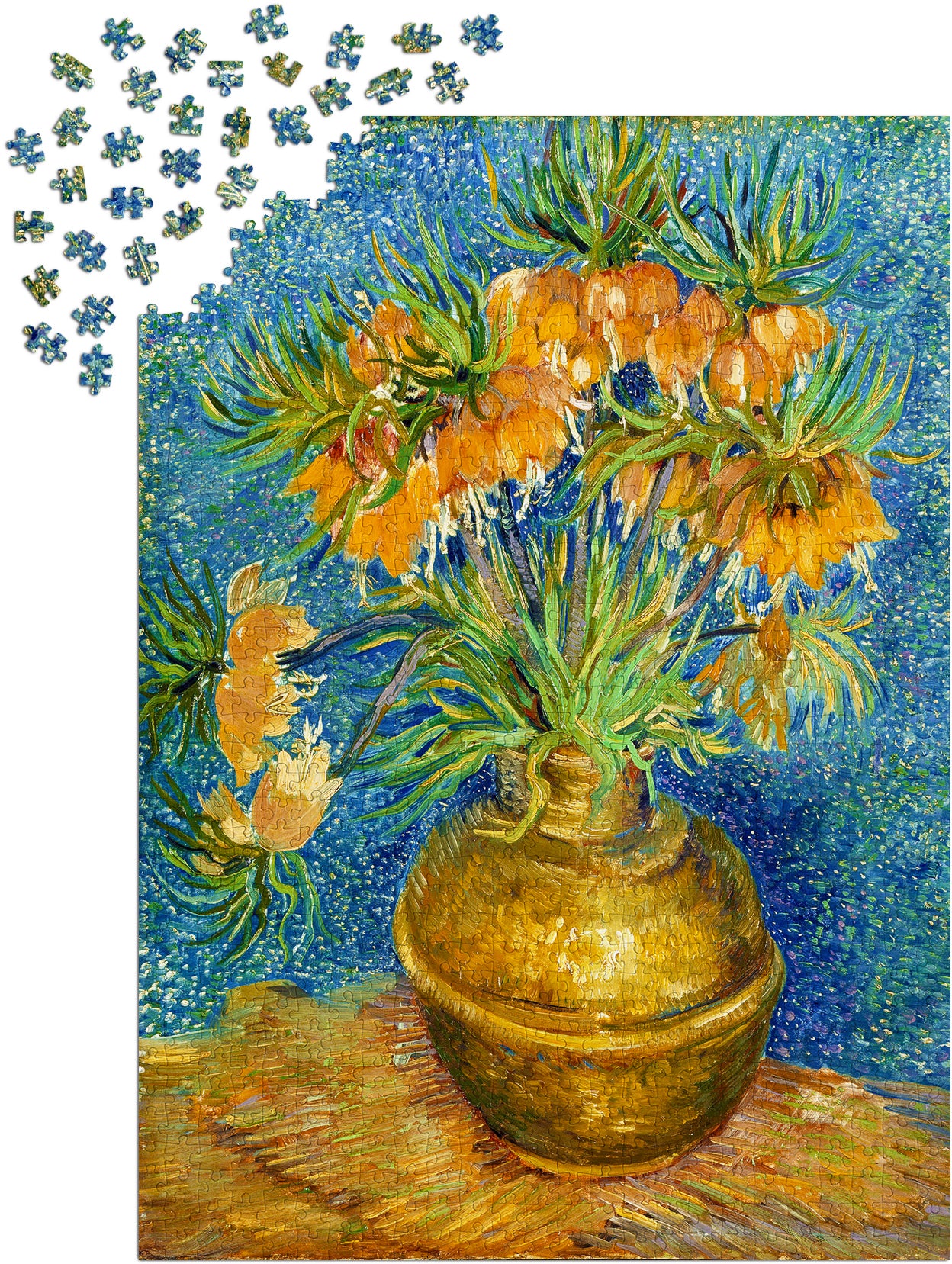 1000 Pieces Jigsaw Puzzle - Vincent Van Gogh: Fritillaries in a Copper Vase (1113)
