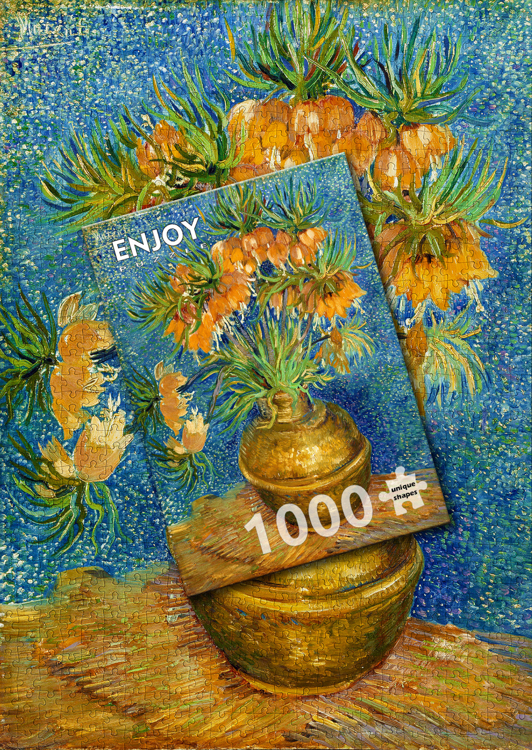 1000 Pieces Jigsaw Puzzle - Vincent Van Gogh: Fritillaries in a Copper Vase (1113)