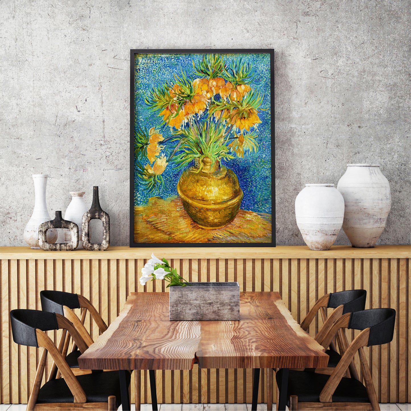 1000 Pieces Jigsaw Puzzle - Vincent Van Gogh: Fritillaries in a Copper Vase (1113)