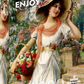 1000 Pieces Jigsaw Puzzle - Emile Vernon: The Flower Garden (1122)